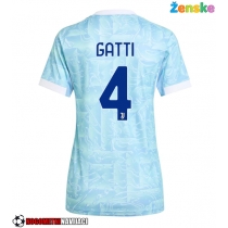 Ženske Nogometnih dresov Juventus Federico Gatti #4 Gostujoči 2025-26 Kratki rokavi